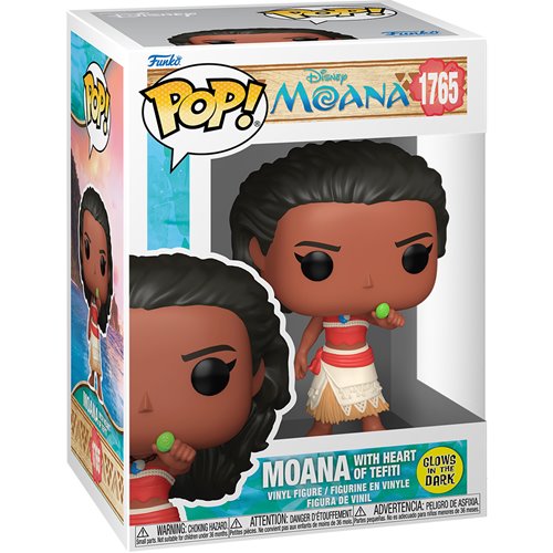 [Pre-venta] Funko Pop Moana - Moana con Corazón de Tefiti Brilla en la oscuridad #1765 - Pop Hunters