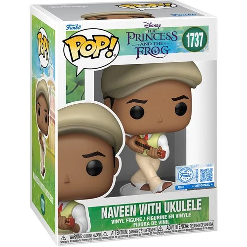 Funko Pop The Princess and The Frog - Naveen with Ukulele #1737 - Pop Hunters