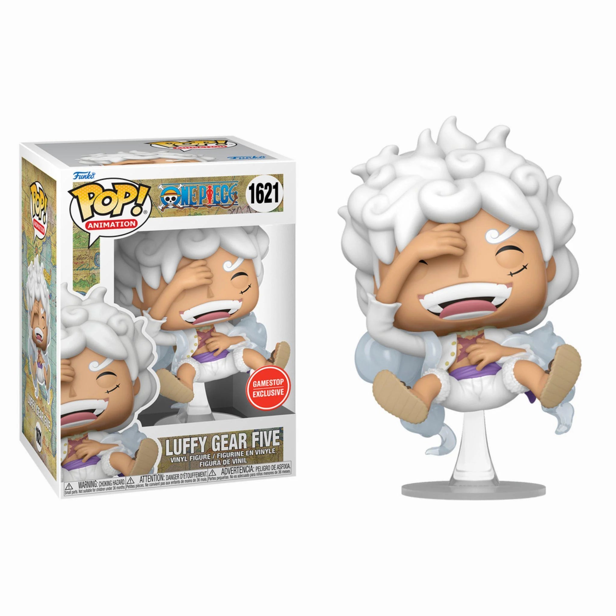 Funko Pop One Piece Luffy Gear 5 Exclusivo Gamestop 1621 Funko Pop One Piece Luffy Gear 5 Exclusivo Gamestop 1621