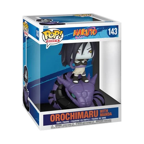 Funko Pop Naruto - Orochimaru con Manda 6 Pulgadas #143 - Pop Hunters