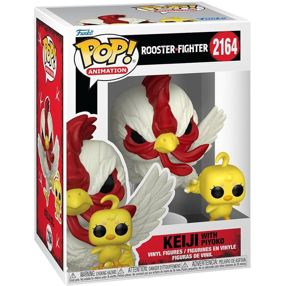 Funko Pop Rooster Fighter - Keiji con Piyoko #2164 - Pop Hunters