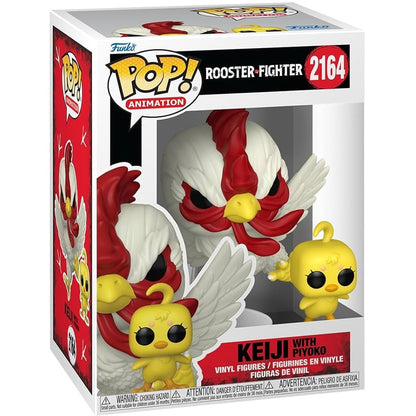 Funko Pop Rooster Fighter - Keiji con Piyoko #2164 - Pop Hunters