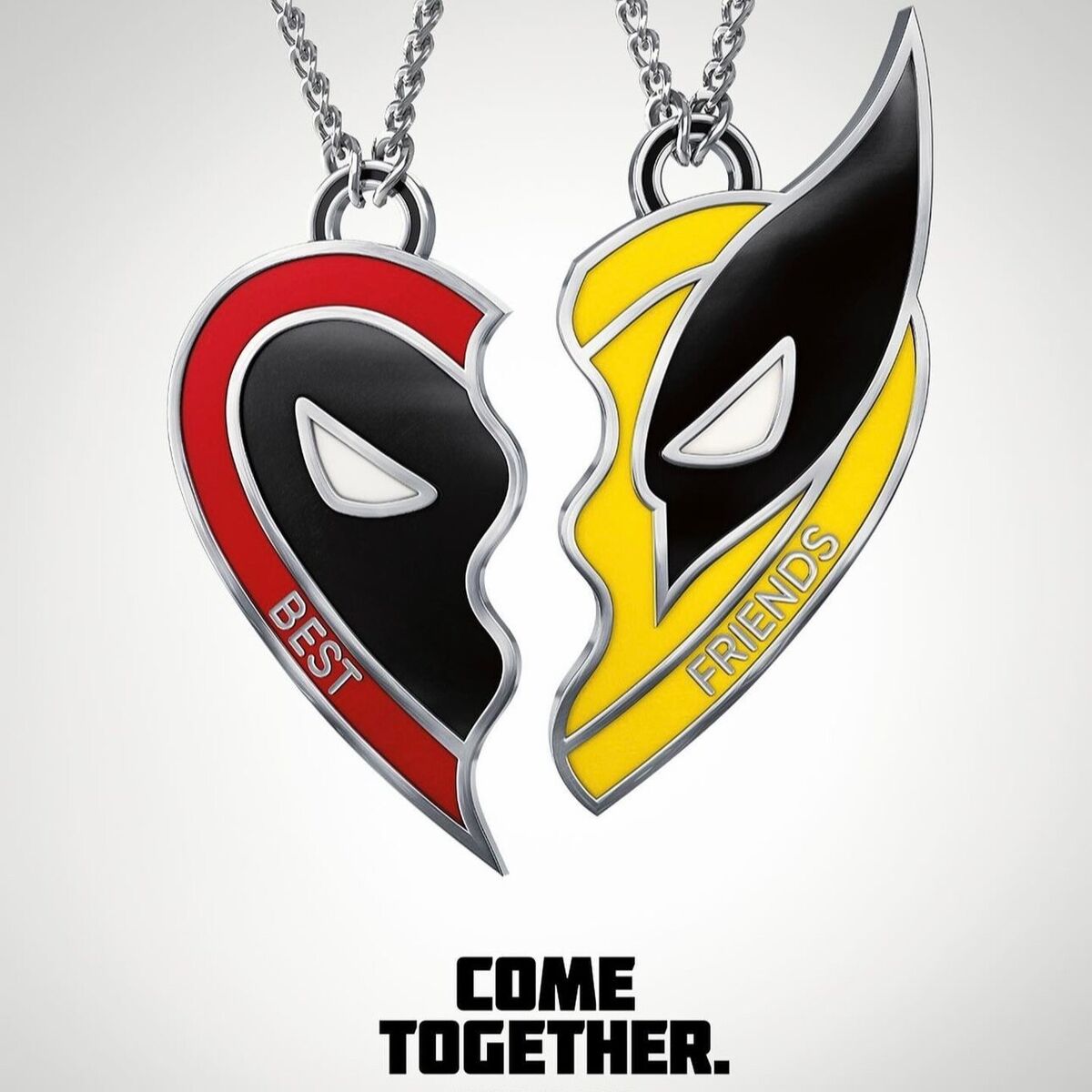 Collar Deadpool & Wolverine Mejores Amigos