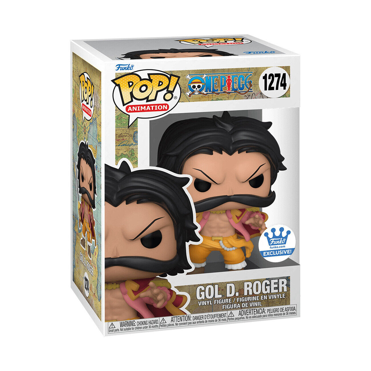 Funko Pop One Piece - Gol D Roger exclusivo Funko Shop #1274