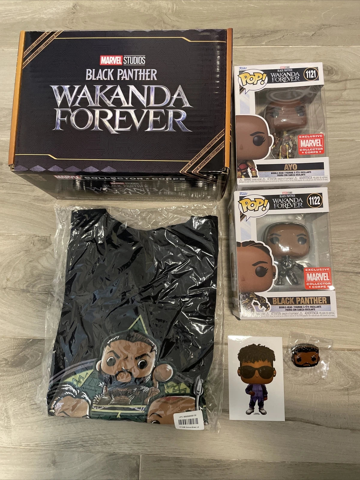 Funko Box Marvel Collector Corps - Wakanda Forever (Talla L)