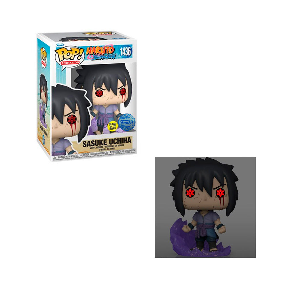 Funko Pop Naruto - Sasuke Uchiha primer Susanoo (Brilla en la Oscuridad) Special Edition #1436