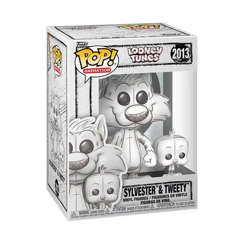 Funko Pop Loony Tunes - Silvestre y Piolín Colección de Boceto #2013