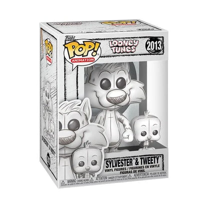Funko Pop Loony Tunes - Silvestre y Piolín Colección de Boceto #2013