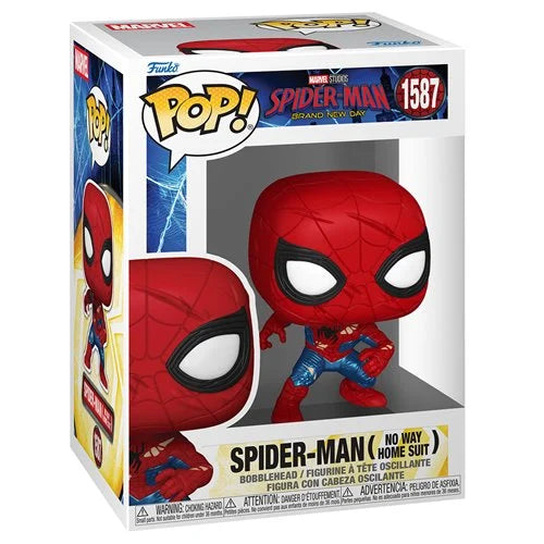 Funko Pop Spiderman: Brand New Day - Spiderman (traje de No Way Home) #1587