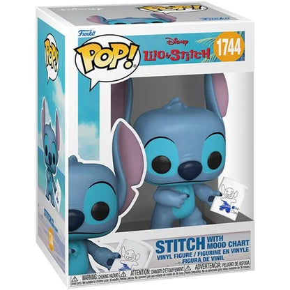 Funko Pop Lilo & Stitch - Stitch con hoja para dibujar #1744