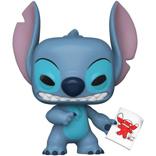 Funko Pop Lilo & Stitch - Stitch con hoja para dibujar (Chase) #1744