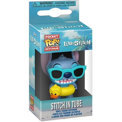 [Pre-venta] Funko Pop llavero Lilo & Stitch - Stitch en flotador - Pop Hunters