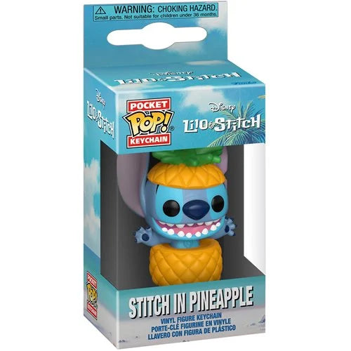 [Pre-venta] Funko Pop llavero Lilo & Stitch - Stitch en una piña - Pop Hunters