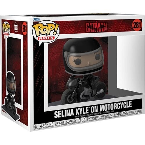 [Pre-venta] Funko Pop The Batman - Selina Kyle en Motocicleta #281