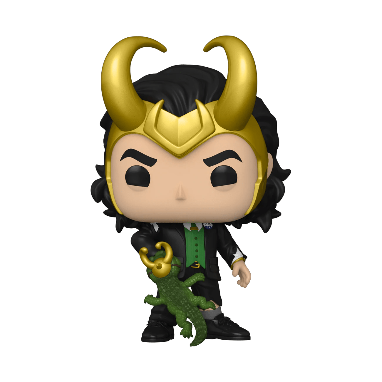 Funko Pop Loki - Loki Presidente con Loki Cocodrilo exclusivo Wonder Con #1066