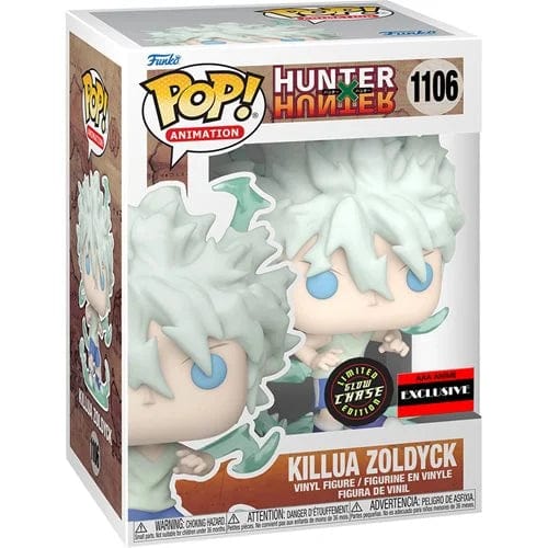 Funko Pop Hunter x Hunter - Killua Zoldyck (Chase) exclusivo AAA Anime #1106