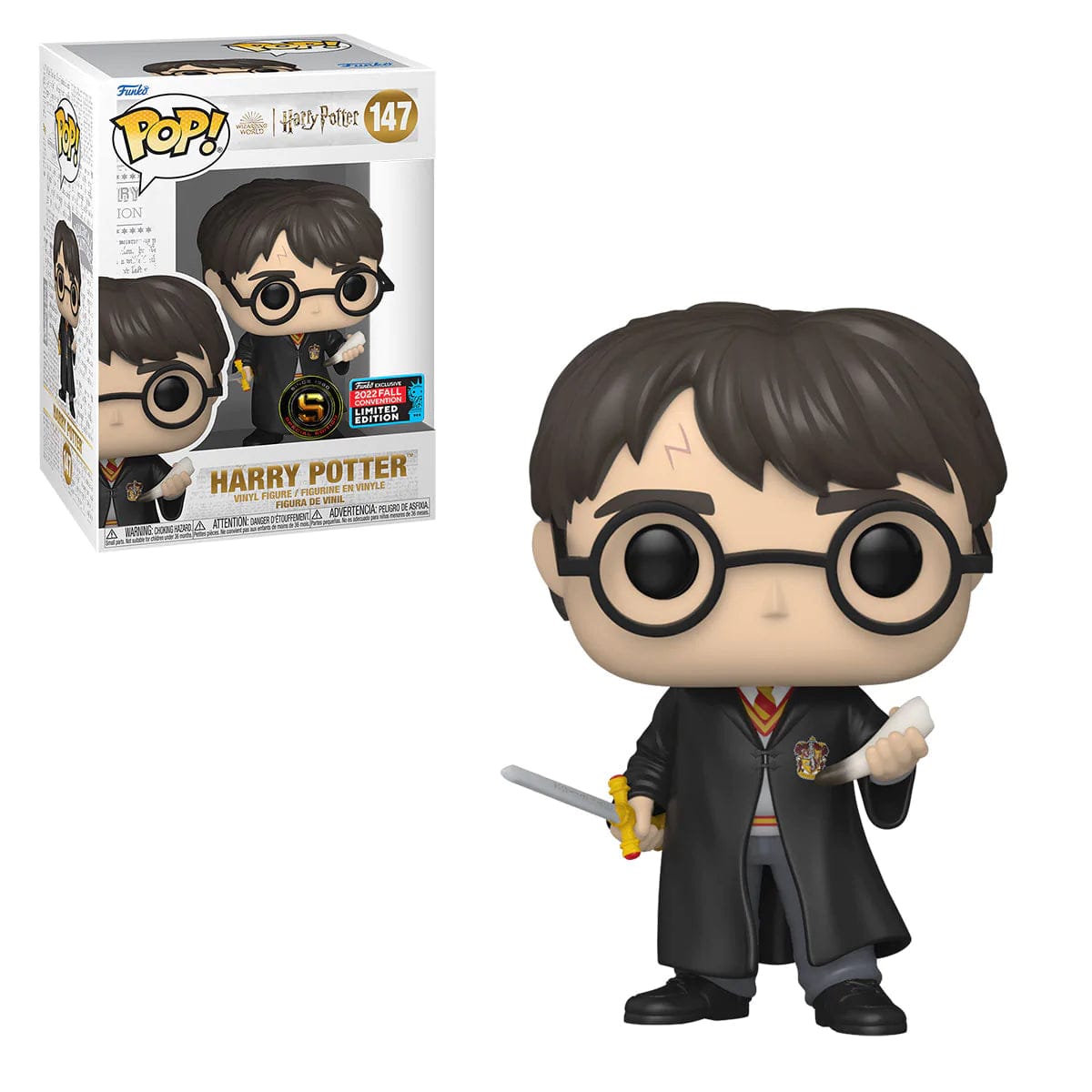 [Pre-venta] Funko Pop Harry Potter - Harry Potter con espada exclusivo NYCC #147
