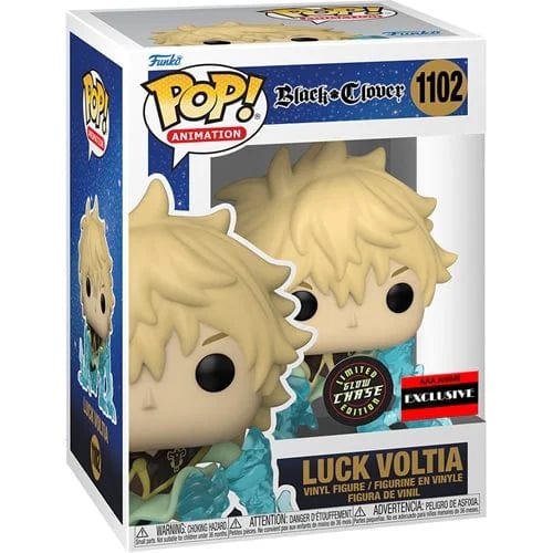 }Funko Pop Black Clover - Luck Voltia exclusivo AAA Anime (Chase) #1102
