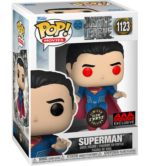 Funko Pop Liga de la Justicia - Superman exclusivo AAA Anime (Chase) #1123