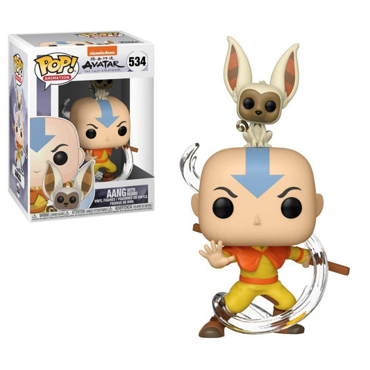Funko Pop! Avatar - Aang con Momo #534