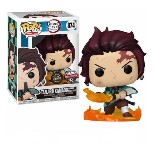 Funko Pop! Demon Slayer - Tanjiro Kamado Special Edition #874 (Chase)