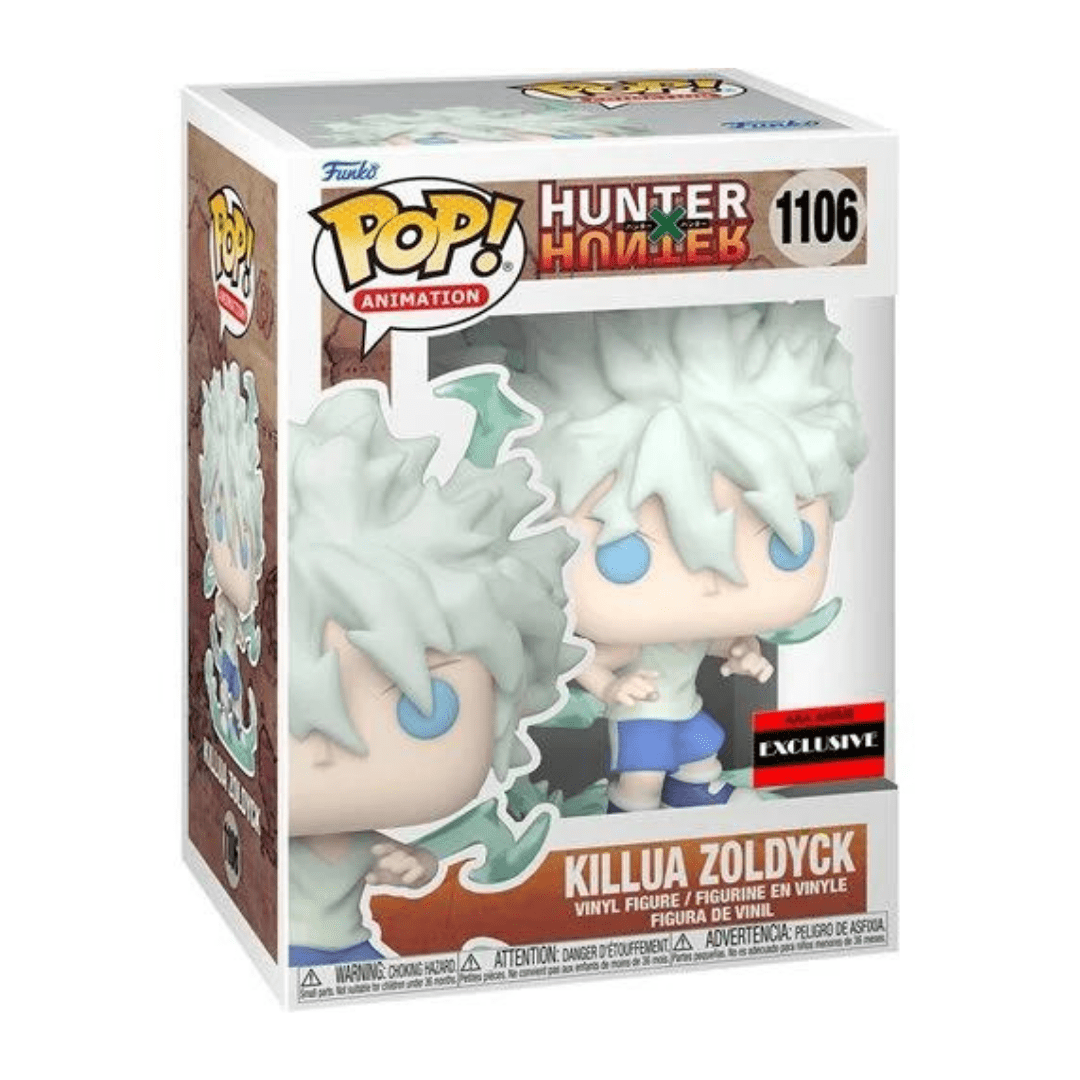 [Pre-venta] Funko Pop Hunter x Hunter - Killua Zoldyck (Godspeed) exclusivo AAA Anime #1106