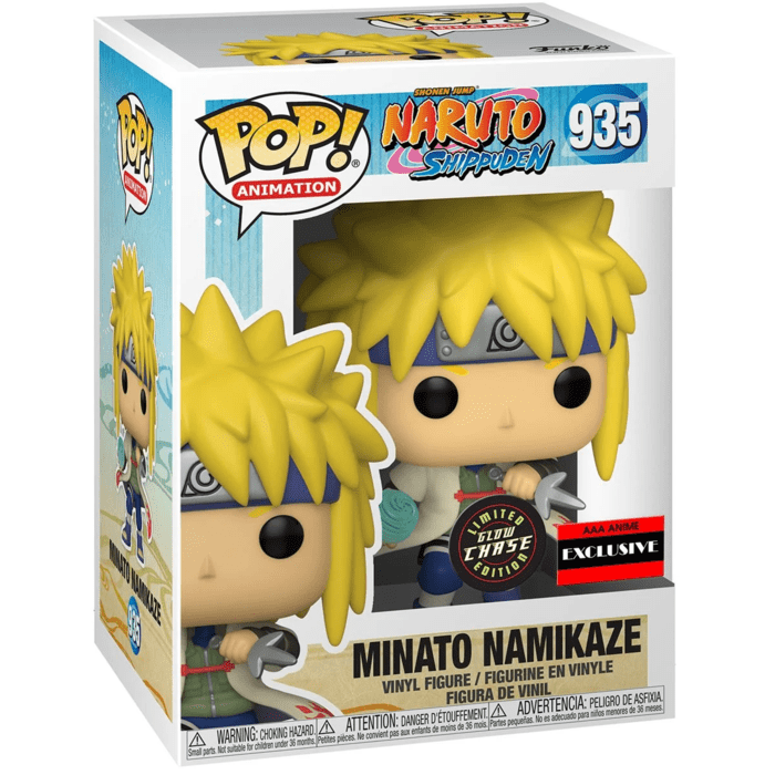 Funko Pop! Naruto - Minato Namikaze (Chase) exclusivo AAA Anime