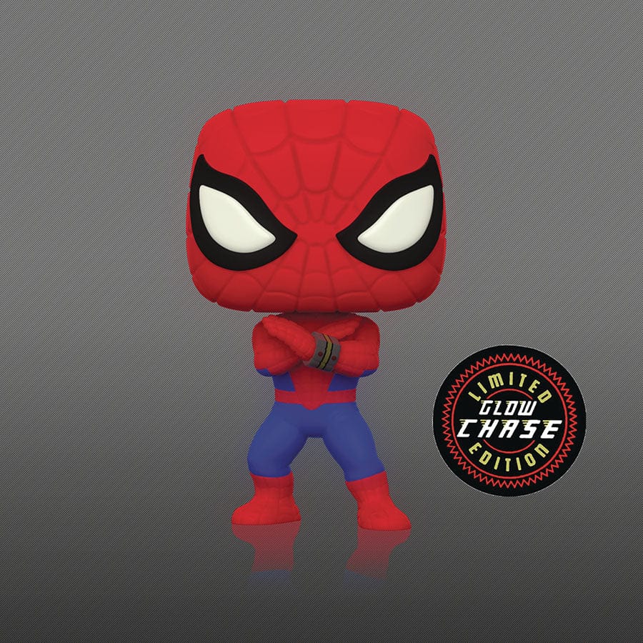 Funko Pop! Spiderman - Spiderman Serie de TV Japonesa Special Edition (Chase) #932