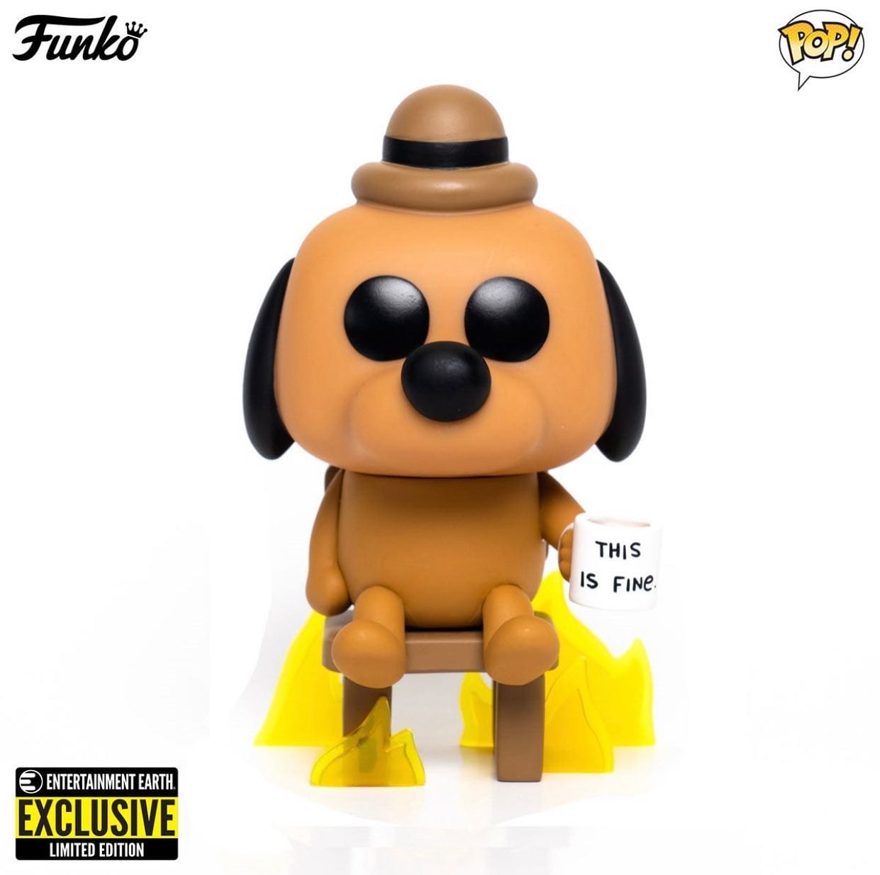 [Pre-venta] Funko Pop! This is fine Dog exclusivo de Entertainment Earth