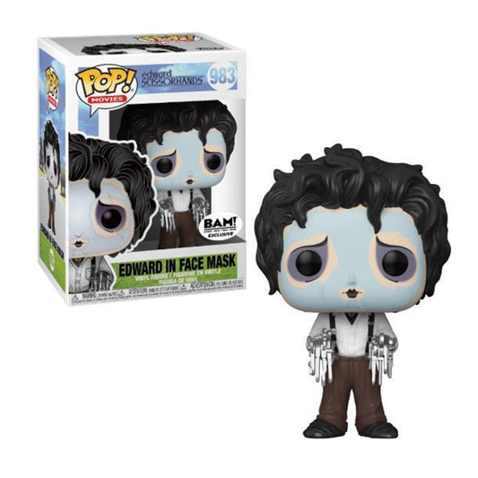 Funko Pop! El hombre manos de Tijera - El hombre manos de Tijera con mascara exclusivo de BAM #983
