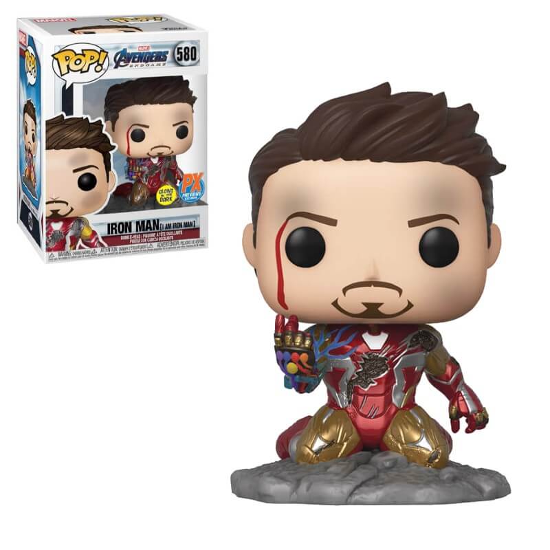 [Pre-venta] Funko Pop! Avengers Endgame - Iron man exclusivo PX (Brilla en la Oscuridad) #580
