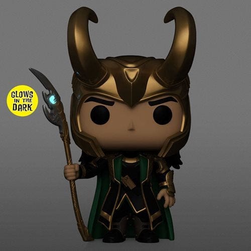 [Pre-venta] Funko Pop! Avengers - Loki con el Cetro exclusivo EE (Brilla en la Oscuridad) #985