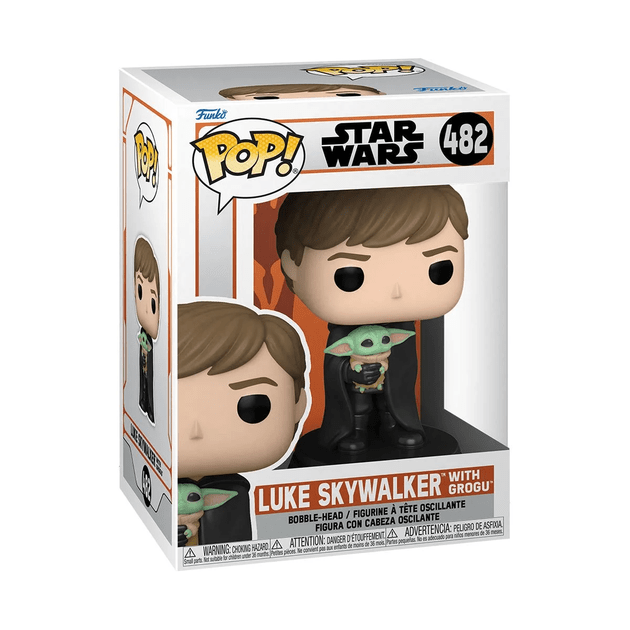 Funko Pop! The Mandalorian - Luke con Baby Yoda Grogu #482
