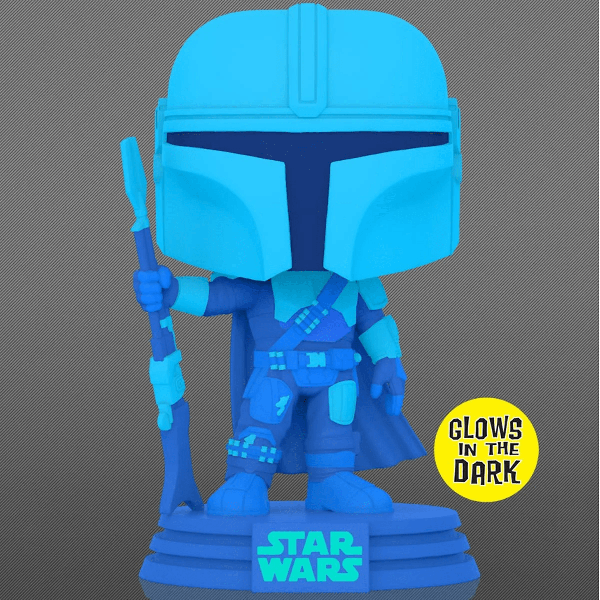 [Pre-venta] Funko Pop! The Mandalorian - Mando Holograma exclusivo de EE (Brilla en la Oscuridad)