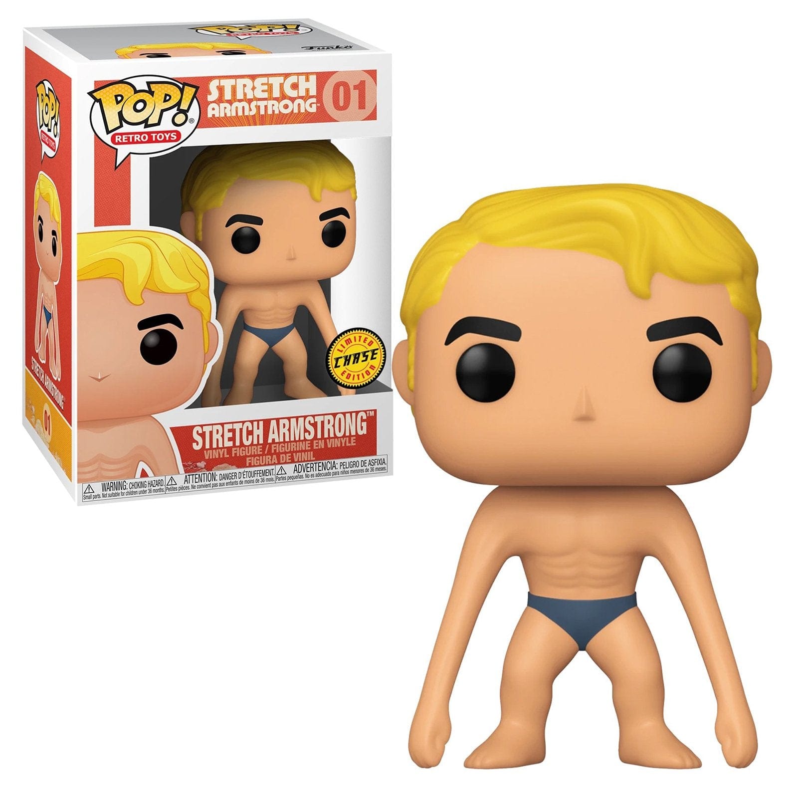 Funko Pop! Retro Toys - Stretch Armstrong (Chase) #01