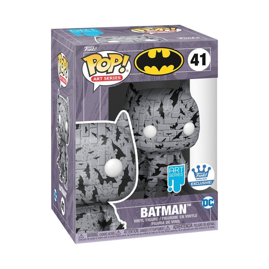 Funko Pop Batman - Batman Art Series Gris exclusivo Funko Shop #41
