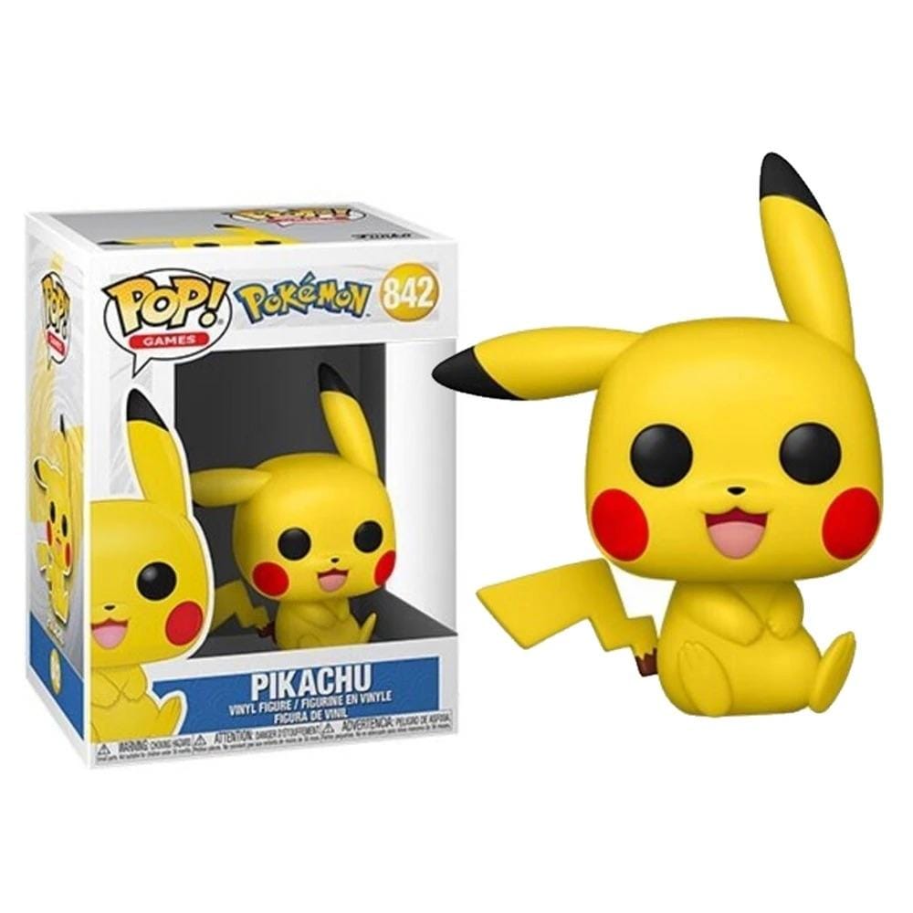 [Pre-venta] Funko Pop! Pokemon - Pikachu Sentado #842