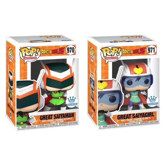 Funko Pop! Dragon Ball - Great Saiyaman & Great Saiyagirl exclusivos Funko Shop