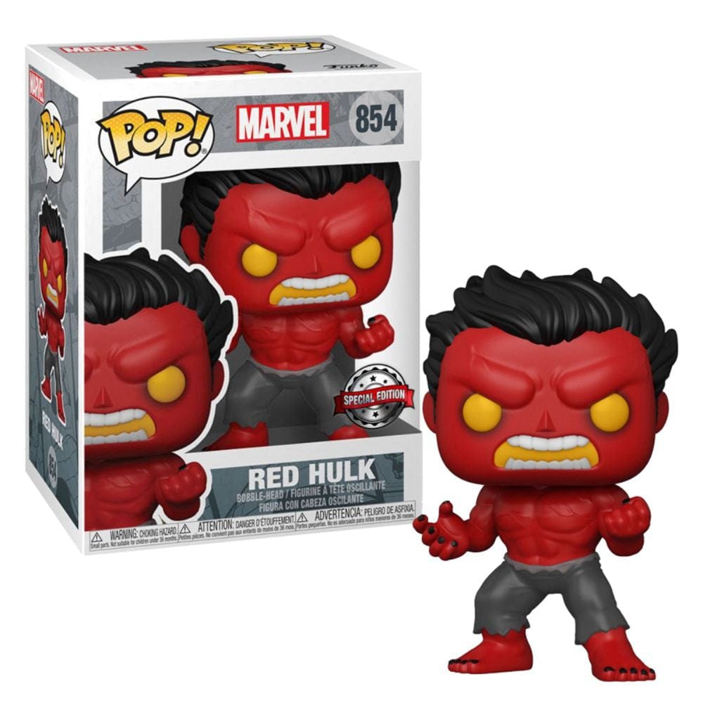 Funko Pop Marvel - Hulk Rojo (Red Hulk) Special Edition #854