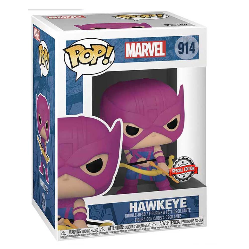 Funko Pop! Marvel - Hawkeye Clasico Special Edition #914