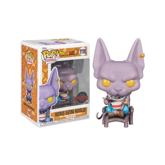 Funko Pop Dragon Ball - Beerus (Bills) Comiendo Fideos Special Edition #1110