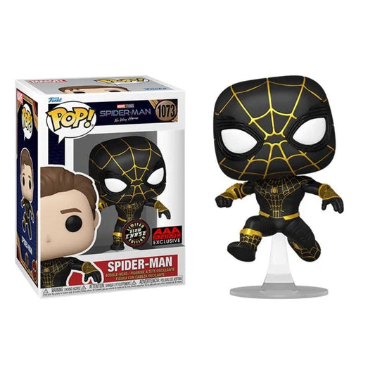 Funko Pop! Spiderman No Way Home - Spiderman Negro y Dorado (Chase) #1073