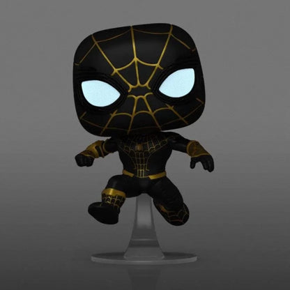 Funko Pop! Spiderman No Way Home - Spiderman Negro y Dorado (Chase) #1073