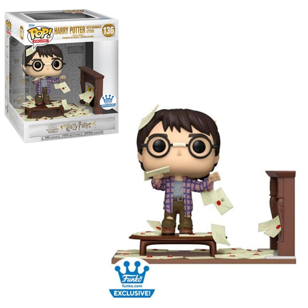 Funko Pop Harry Potter - Harry con Cartas exclusivo Funko Shop #136