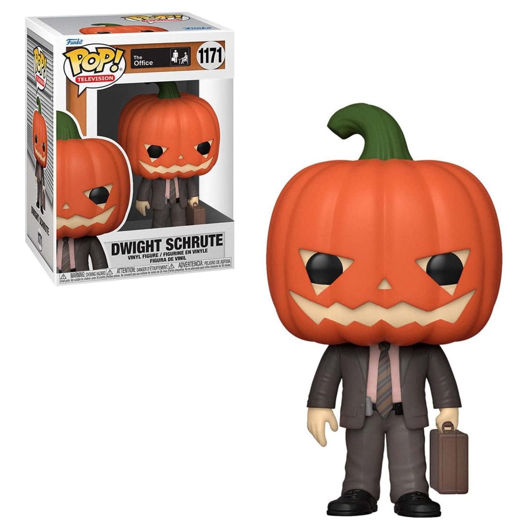Funko Pop The Office - Dwight Schrute cabeza de Calabaza #1171