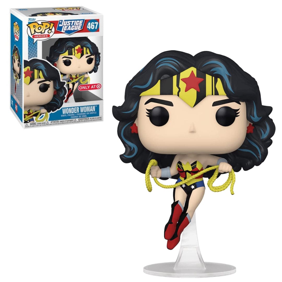 Funko Pop Liga de la Justicia - Mujer Maravilla exclusivo Target #467