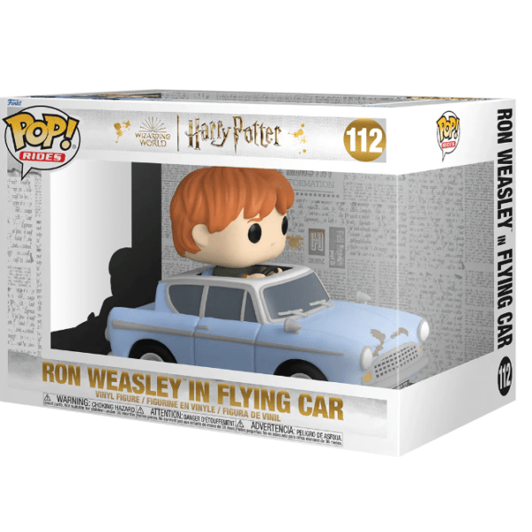 Funko Pop! Harry Potter - Ron con Auto Volador #112
