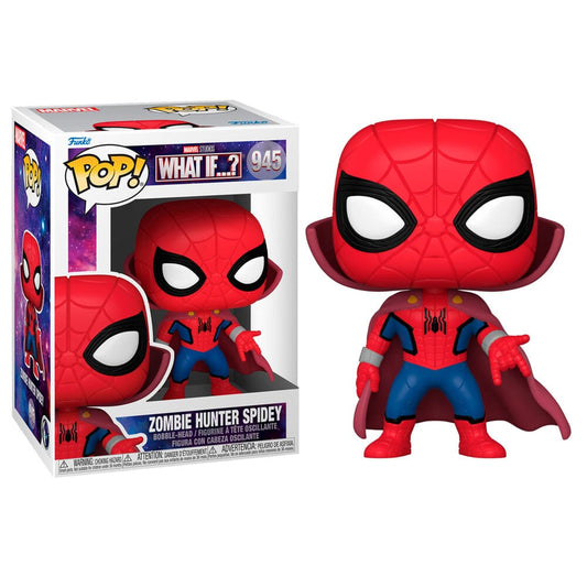 Funko Pop! What If...? - Spiderman Zombie Hunter #945