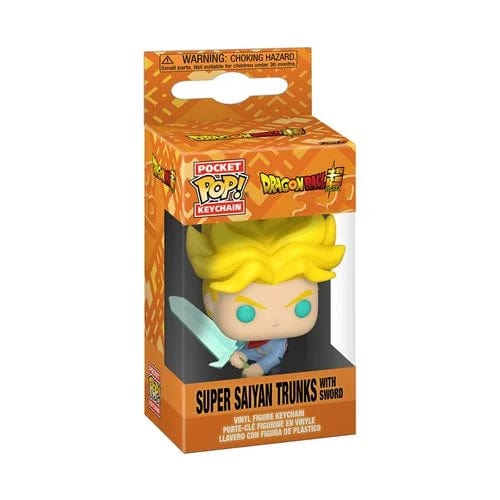 [Pre-venta] Funko Pop Llavero - Super Saiyan Trunks con Espada