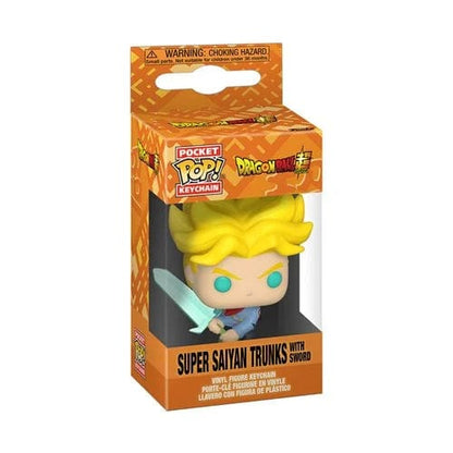 [Pre-venta] Funko Pop Llavero - Super Saiyan Trunks con Espada